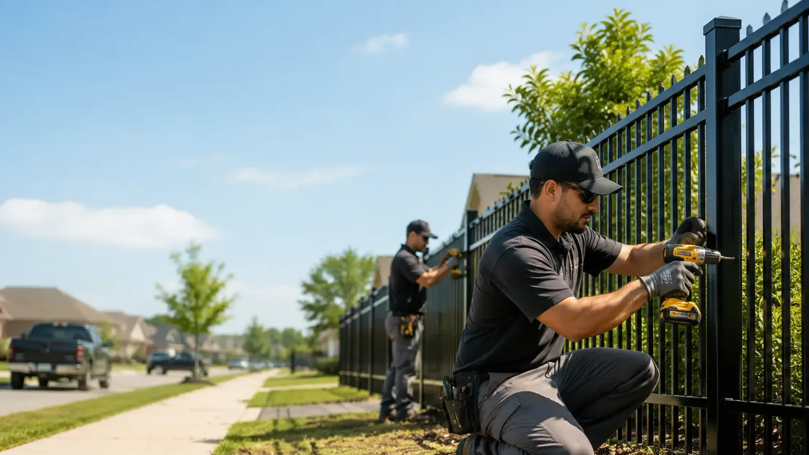 Metal Fence Installation in Douglasville, GA
